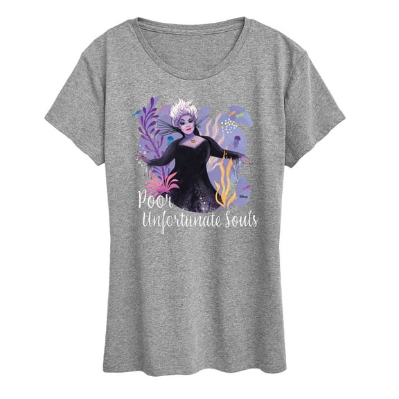 Disney - Poor Unfortunate Soul - Women's Short Sleeve Graphic T-Shirt