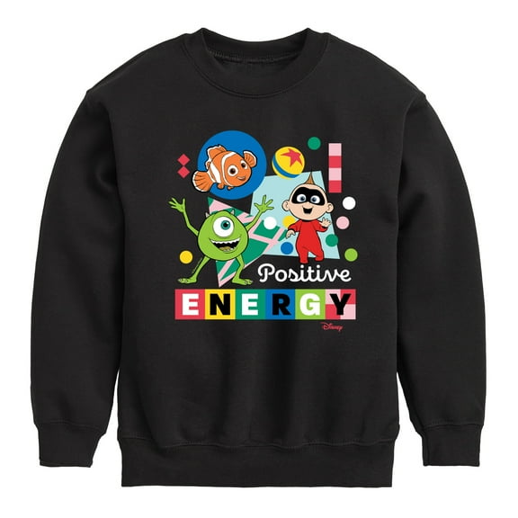 Disney - Positive Energy - Toddler & Youth Crewneck Fleece Sweatshirt