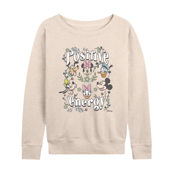 Disney - Positive Group - Women's French Terry Long Sleeve Pullover