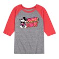 thumbnail image 1 of Disney - Positive Vibes - Toddler & Youth Raglan Graphic T-Shirt, 1 of 6