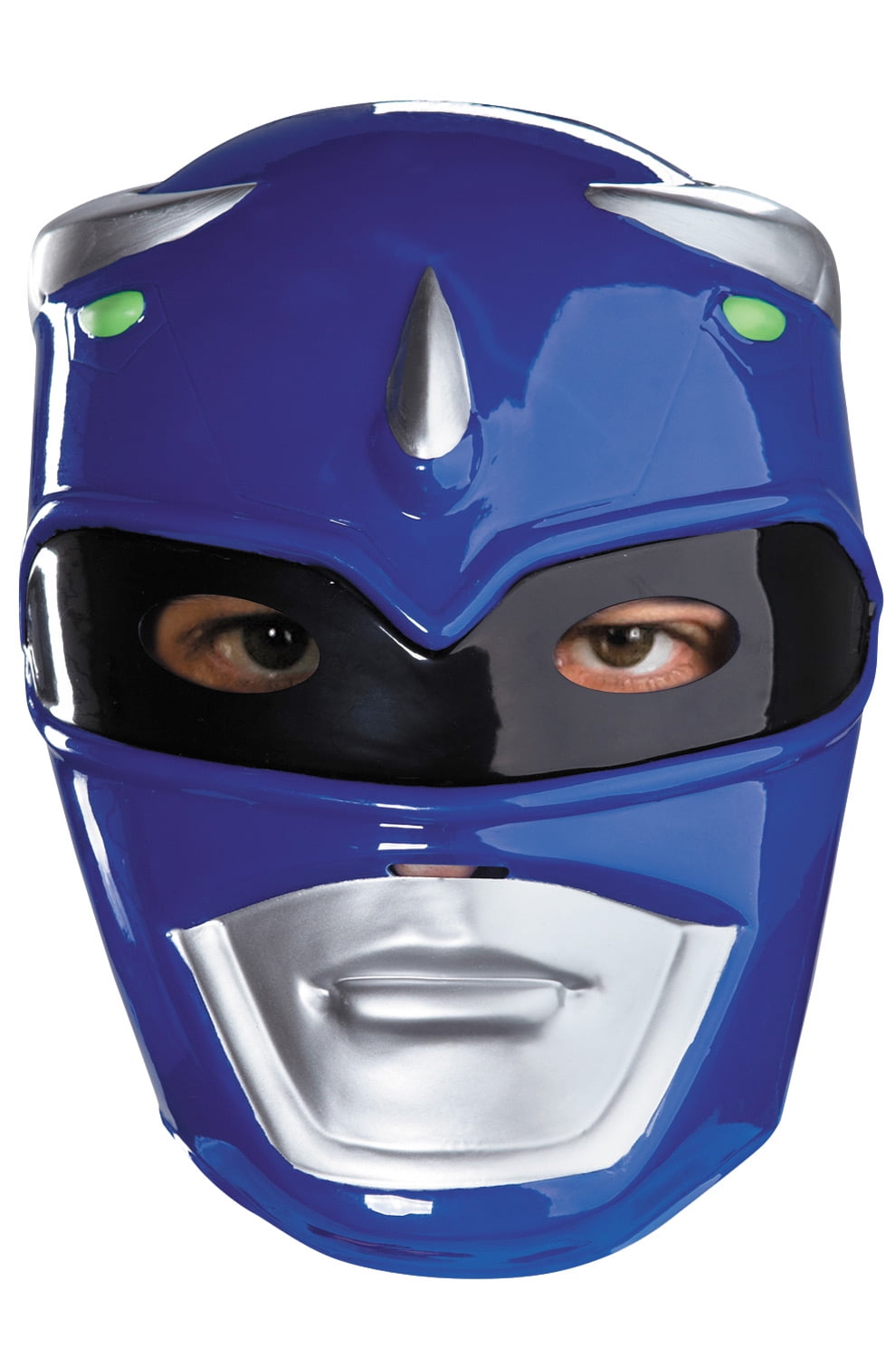 Disney Power Rangers Blue Ranger Adult Vacuform Mask - Walmart.com