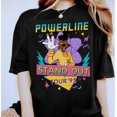Disney Powerline Stand Out World Tour 95 Shirt, Disney Vintage A Goofy