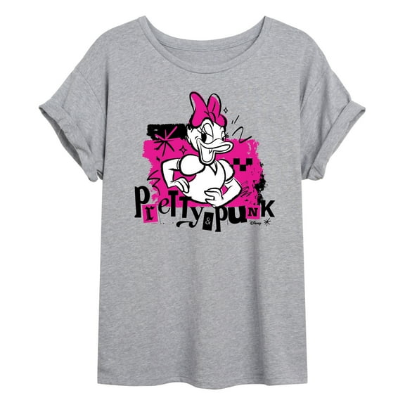 Disney - Pretty And Punk - Juniors Ideal Flowy Muscle T-Shirt
