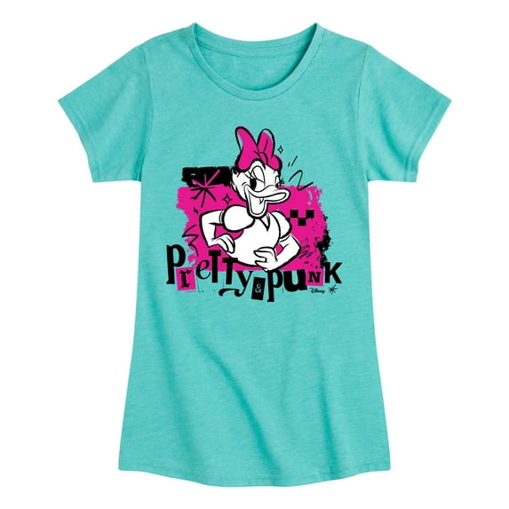 Disney - Pretty And Punk - Toddler & Youth Girls Short Sleeve Graphic T-Shirt