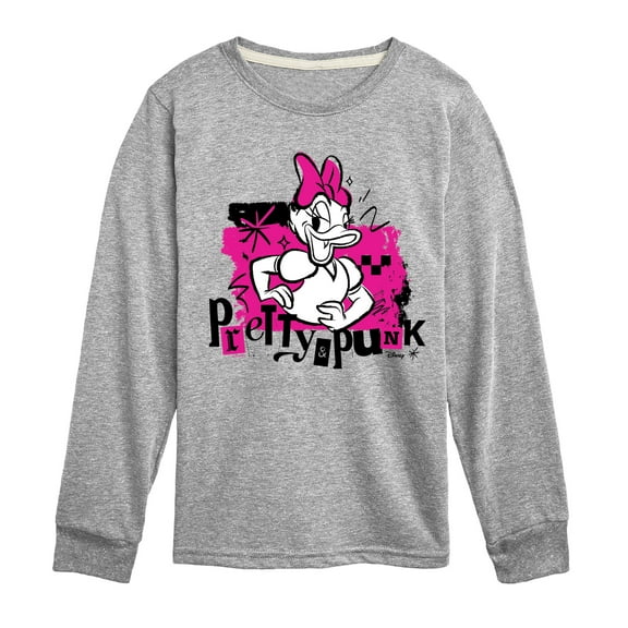 Disney - Pretty And Punk - Toddler & Youth Long Sleeve Graphic T-Shirt