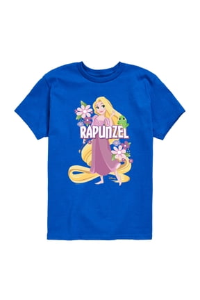 - Pretty Rapunzel Tangled Short Sleeve Graphic T-Shirt