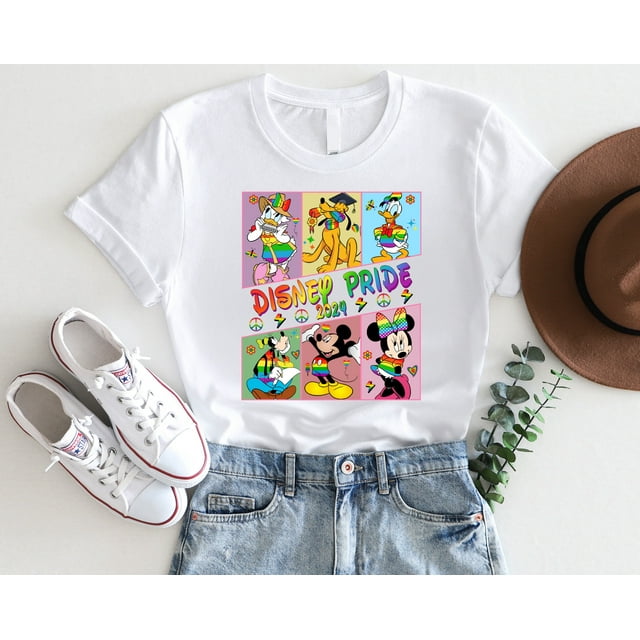 Disney Pride 2024 Shirt, Mickey Friends Lgbt Shirt, Wdw Lesbian Shirt