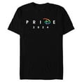 thumbnail image 1 of Disney Pride Collection Rainbow Letter D 2024- Short Sleeve Blended T-Shirt for Adults - Customized-Black, 1 of 5