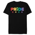 thumbnail image 1 of Disney Pride Collection Rainbow Mickey Mouse Icon Pride 2024- Short Sleeve Blended T-Shirt for Adults - Customized-Black, 1 of 5