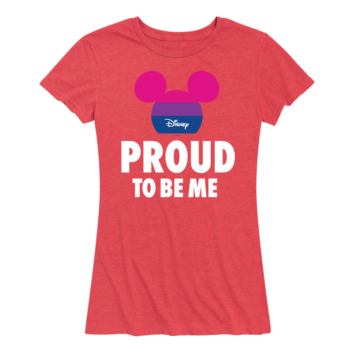 Disney Pride LGBTQ Flag Proud to be Me Mickey Women's Short