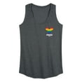 thumbnail image 1 of Disney Pride - LGBTQ Flag - Women's Racerback Tank Top, 1 of 5