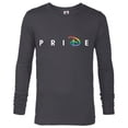 thumbnail image 1 of Disney Pride - Long Sleeve T-Shirt for Men - Customized-Charcoal Heather, 1 of 5