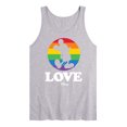 thumbnail image 1 of Disney Pride - Love - Rainbow Spotlight on Mickey - Men's Jersey Tank Top, 1 of 4