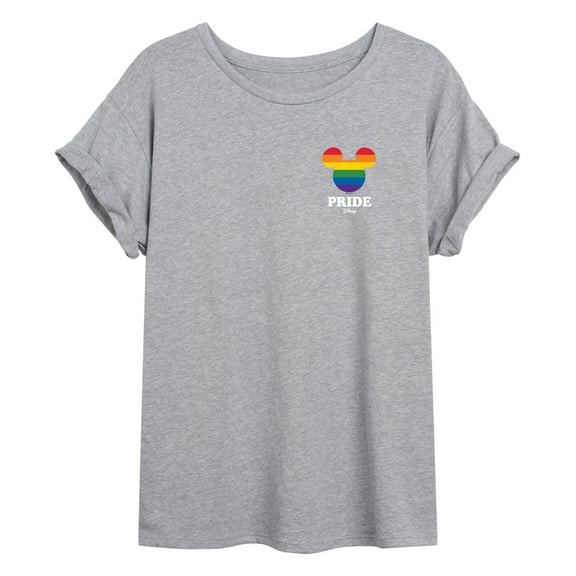 Disney Pride - Pocket - LGBTQ Pride - Juniors Ideal Flowy Muscle T-Shirt