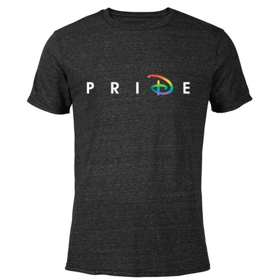 Disney Pride - Short Sleeve Blended T-Shirt for Adults - Customized-Black