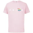 thumbnail image 1 of Disney Pride - Short Sleeve Cotton T-Shirt for Adults - Customized-Soft Pink, 1 of 5