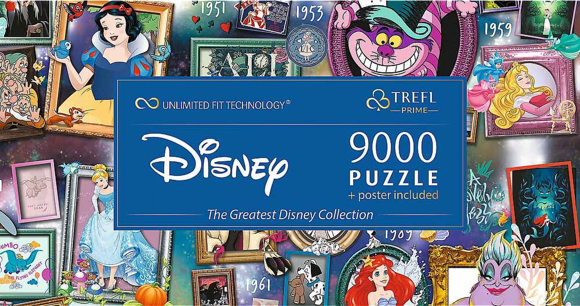 Trefl Disney Prime 9000 Piece Jigsaw Puzzle with Poster