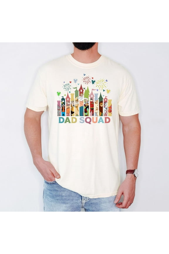 Prince Castle Shirt, Dad Squad T-Shirt, Fathers Day Gift, Magical Kingdom Shirt, Fathers Gift, Disney Castle Shirt, S-5Xl Shirt