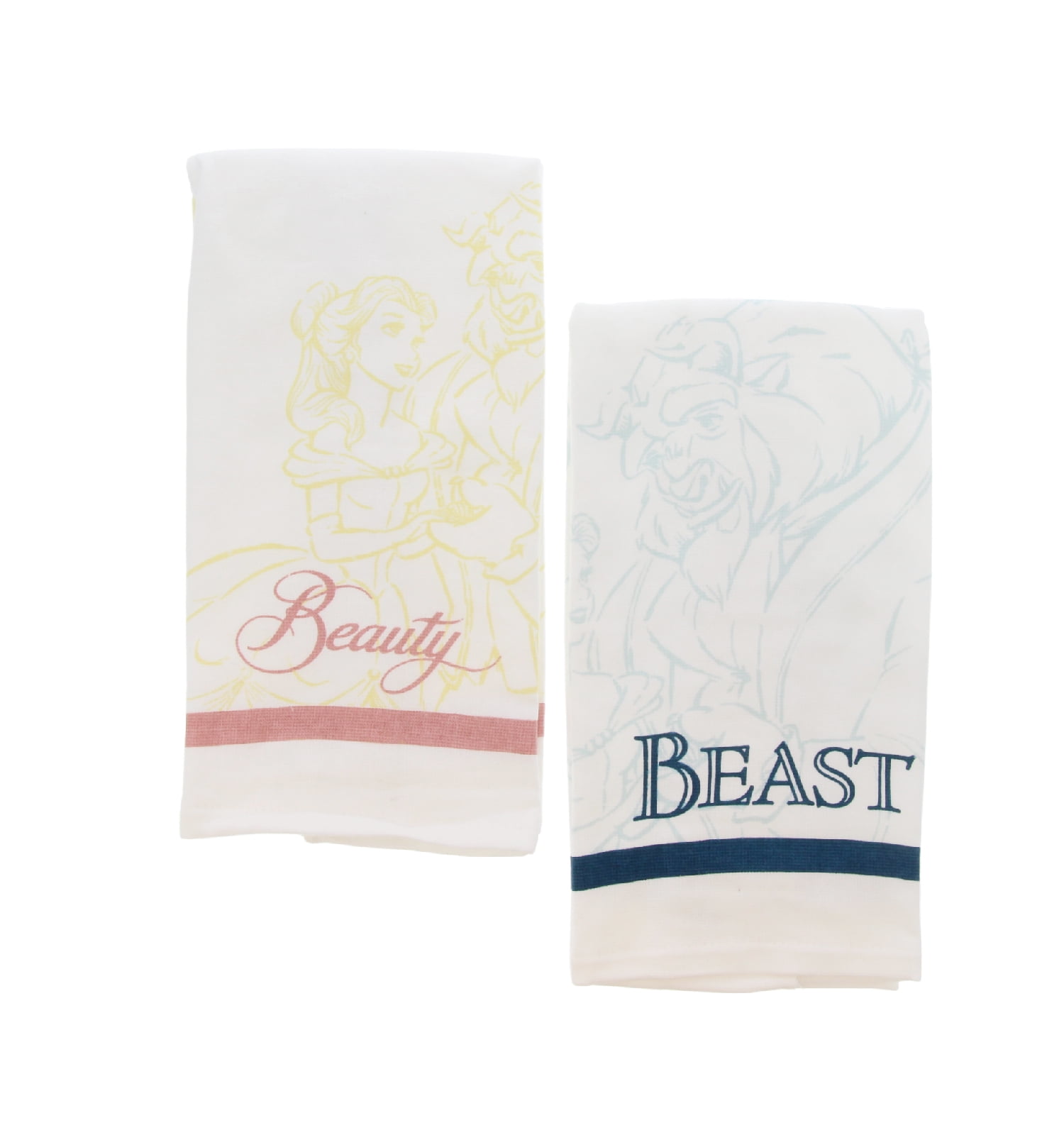 Set of 2 Disney Kitchen Hand Towels Minnie Mouse Autumn Fun Fall