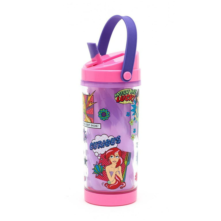 Disney Princess Tumbler with Straw: Tumblers & Water