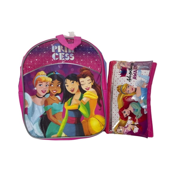Disney Princess 11 Inches Mini Backpack Plus Pencil Case