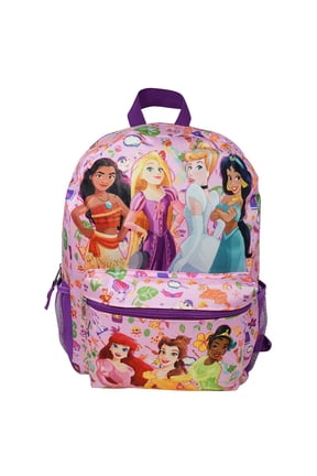 Princess 16" Backpack With 2 Mesh Side Pockets