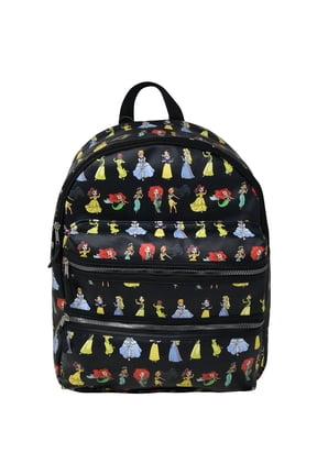 Disney Princess 16" PU Leather Deluxe School Backpack