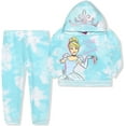 thumbnail image 1 of Disney Princess 2 Pack Hoodie and Jogger Pant Set for Girls, 1 of 5