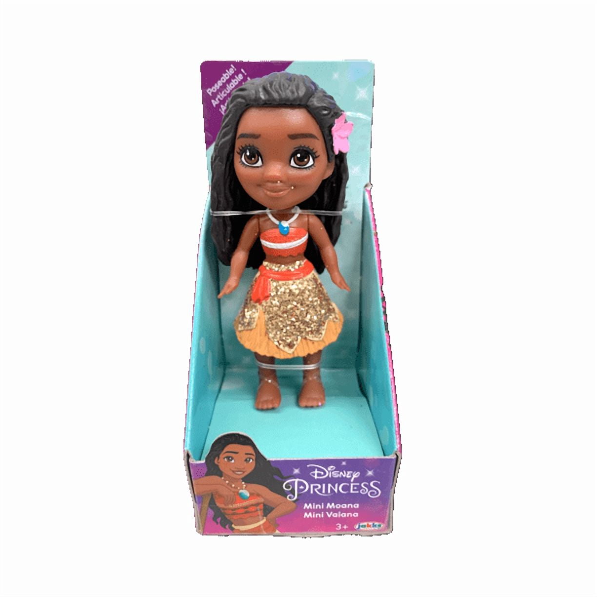 Disney Princess 2021 Mini Poseable Miniature 3.5 inch Toddler Doll Figure Mulan