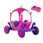 Dynacraft Disney Princess 24V Carriage, Pink, Remote Control, 2 Seats, Ages 3+, 1 Count