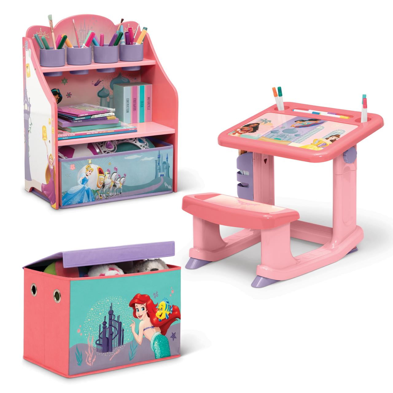 Disney Princesse Style Collection Table Maquillage Vanity Jouet Neuf avec  Boite