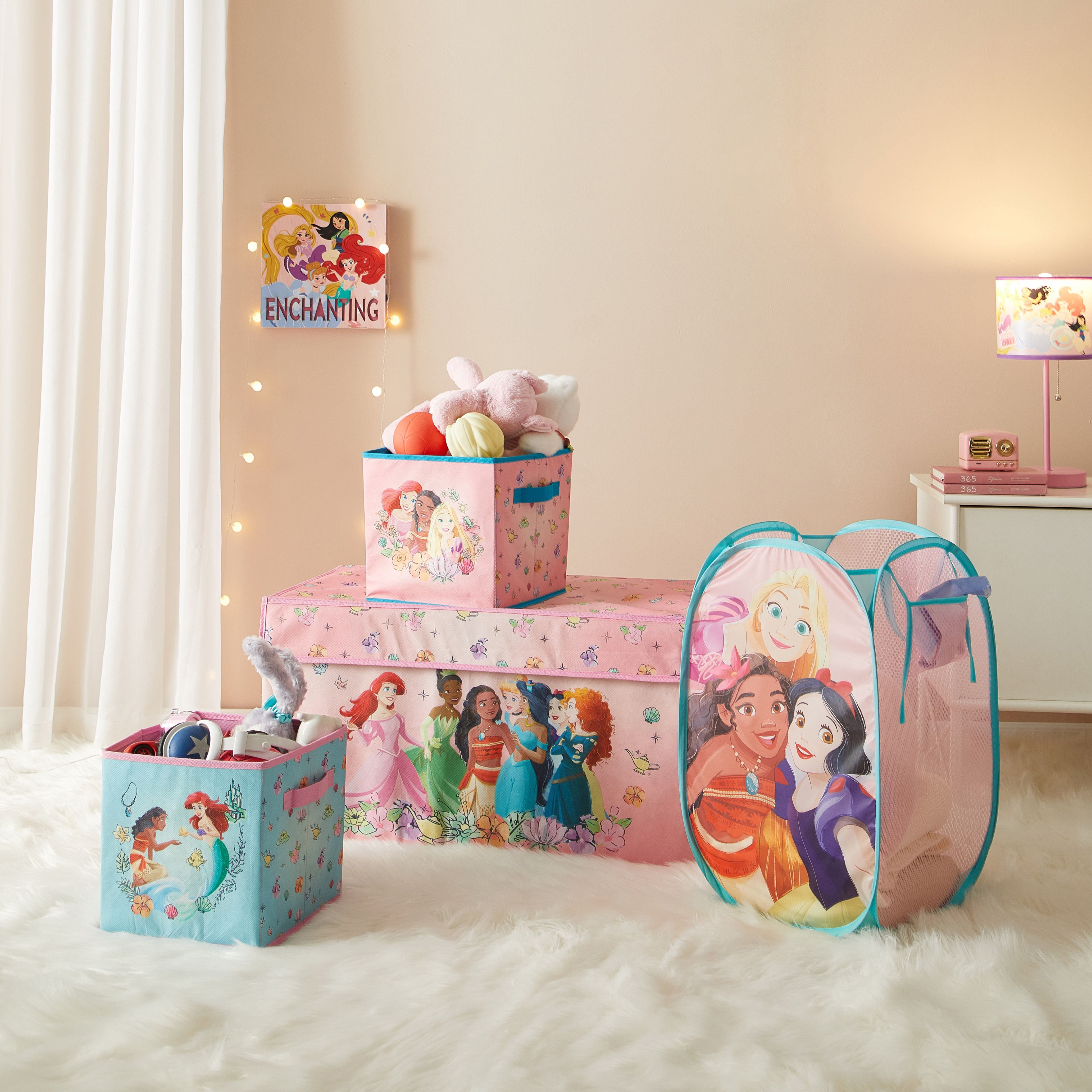 Disney Princess 4-Piece Storage Room Solution Set - Walmart.com