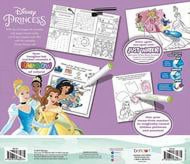 Disney Princess 4 in 1 Imagine Ink Mess Free Coloring Kit, Paperback - Walmart.com