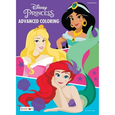 Disney Princess 40 Page Advanced Coloring Book, Paperback, by Bendon