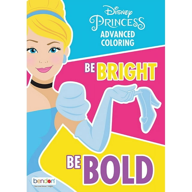 Disney Princess 40 Page Advanced Coloring Book, Paperback - Walmart.com