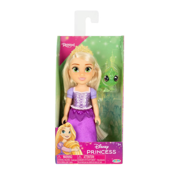 Disney Princess 6" Petite Rapunzel Doll & Pascal Figure Toy New With Tag