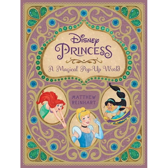 Disney Princess: A Magical Pop-Up World, (Hardcover)