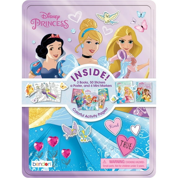 Disney Princess Activity Tin - Everything Your Little Artist Needs!