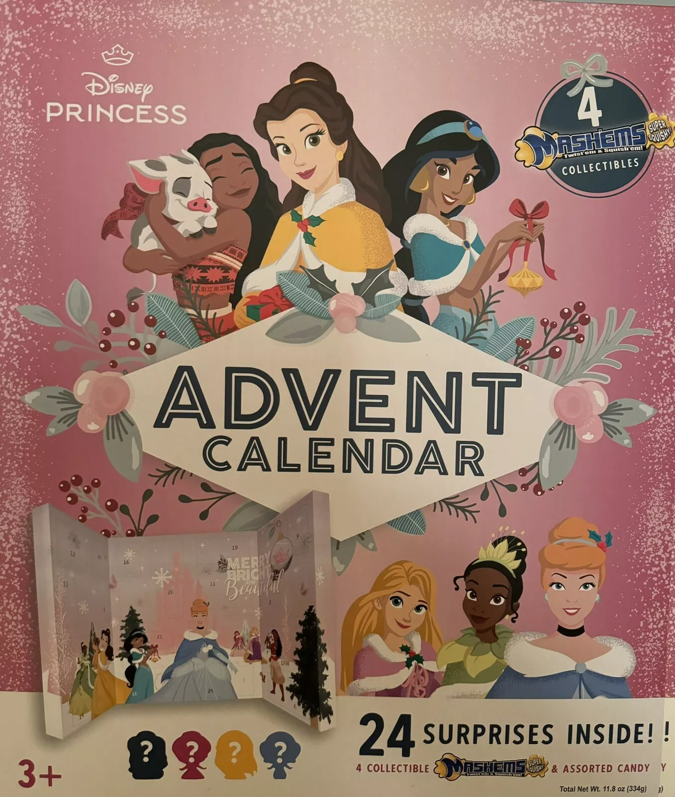 Disney Princess Advent Calendar 24 Surprises 4 Mashems Collectibles