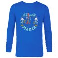 thumbnail image 1 of Disney Princess Aladdin Jasmine and Jafar Trouble Maker - Long Sleeve T-Shirt for Men - Customized-Navy, 1 of 5