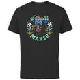thumbnail image 1 of Disney Princess Aladdin Jasmine and Jafar Trouble Maker - Short Sleeve Cotton T-Shirt for Adults - Customized-Black, 1 of 5