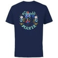 thumbnail image 1 of Disney Princess Aladdin Jasmine and Jafar Trouble Maker - Short Sleeve Cotton T-Shirt for Adults - Customized-Navy, 1 of 5