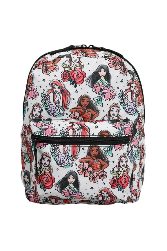 Disney Princess All Over Print Nylon Mini Backpack Accessory