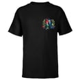 thumbnail image 1 of Disney Princess Alphabet Monogram Mermaid Letter A for Ariel - Short Sleeve T-Shirt for Kids - Customized-Black, 1 of 5