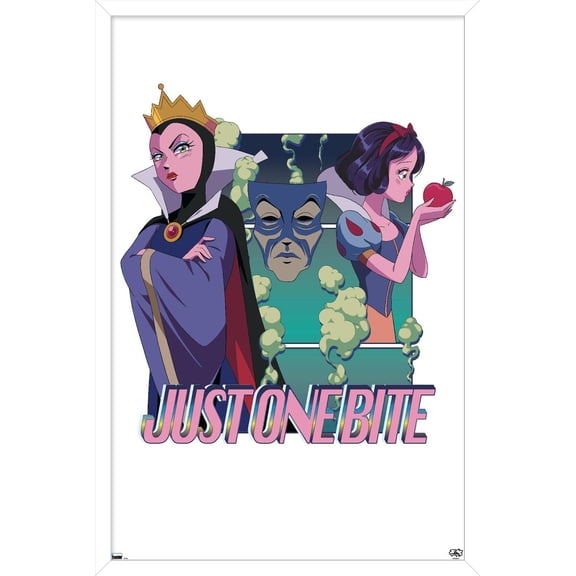 Disney Princess And Villains: Manga - Snow White Wall Poster, 14.725" x 22.375" Framed