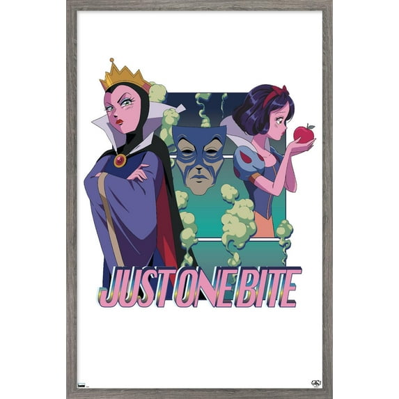 Disney Princess And Villains: Manga - Snow White Wall Poster, 22.375" x 34" Framed