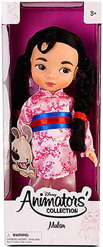 Disney Princess Mulan Doll for preschool storytelling play