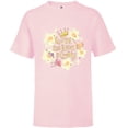 thumbnail image 1 of Disney Princess Anyone Can Wear a Crown - Short Sleeve T-Shirt for Kids - Customized-Soft Pink, 1 of 5