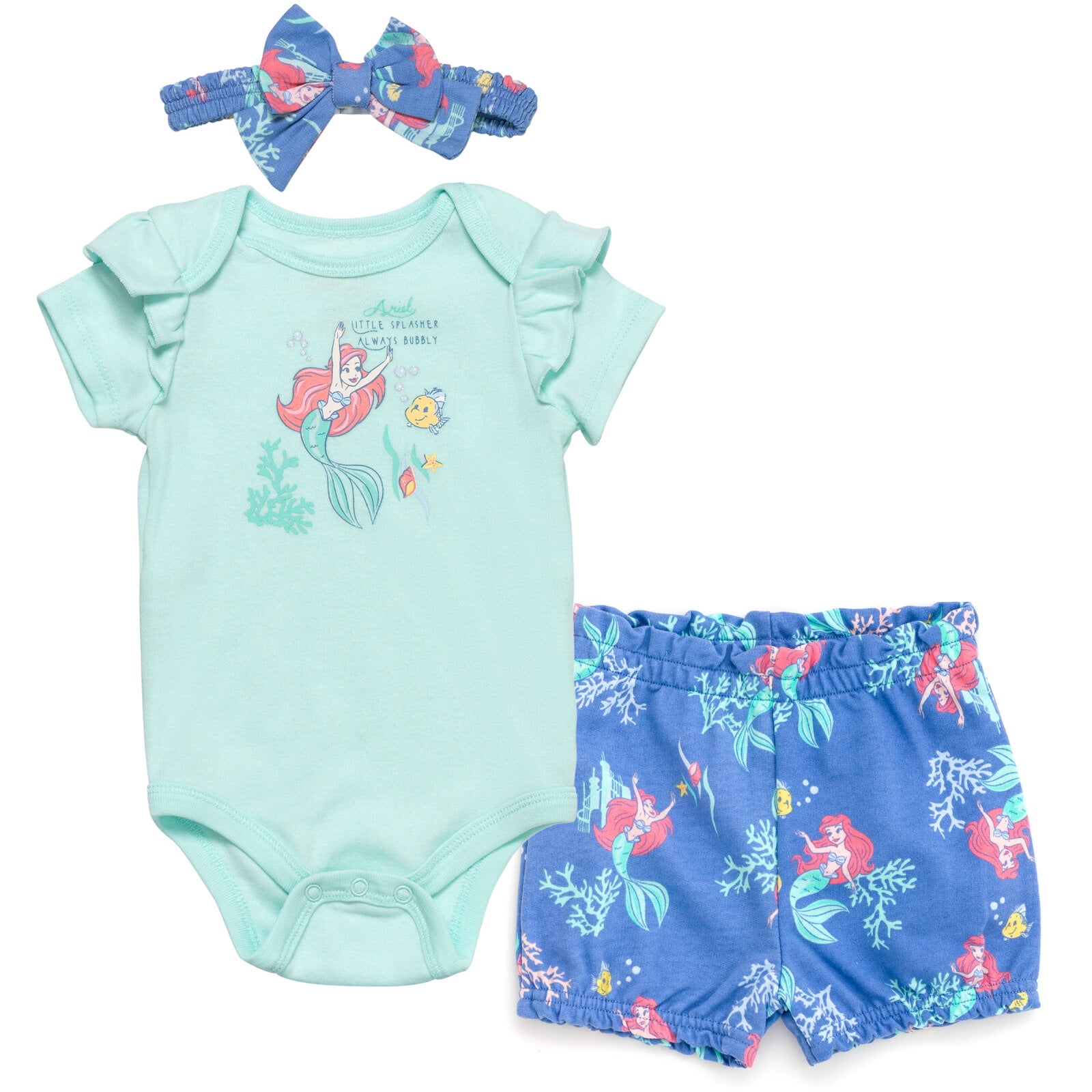 Little mermaid baby clothes sale