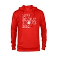 thumbnail image 1 of Disney Princess Ariel But Daddy I Love Him - Pullover Hoodie for Adults - Customized-Red Heather, 1 of 5